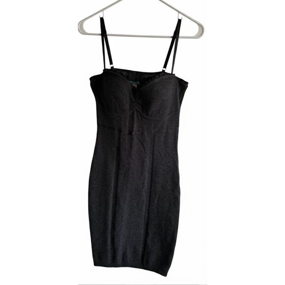 Marciano Dresses & Skirts - Marciano Women Medium Corset sweater dress fine Wool Cashmere Coquette romantic